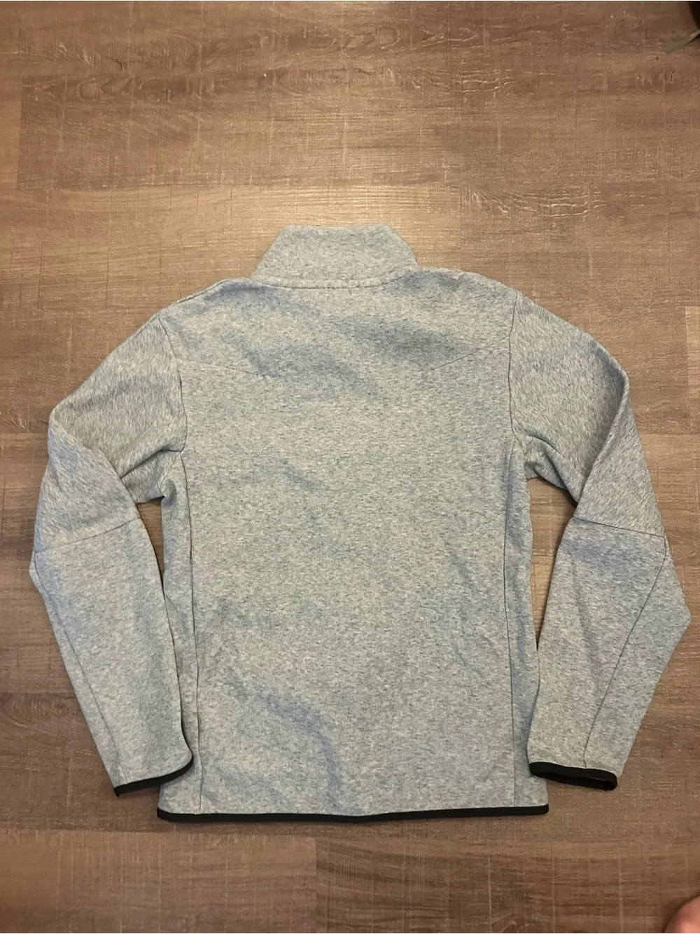Nike Gray Quarter-Zip Pullover Sweatshirt